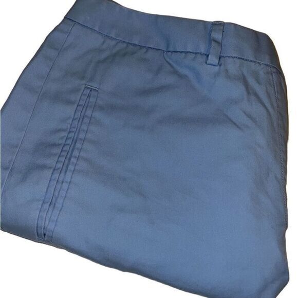 Brooks Brothers‎ Light Blue 100% Cotton Front Back Pockets Women's Shorts Size 6 - Picture 1 of 13